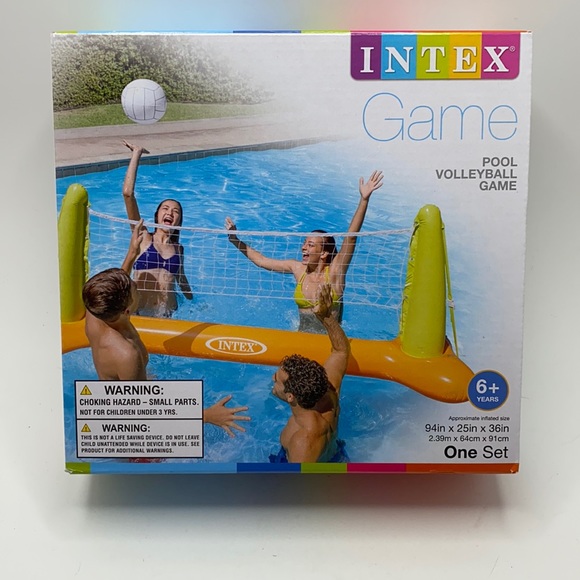 intex Games Nwt Intex Pool Volleyball Game Poshmark